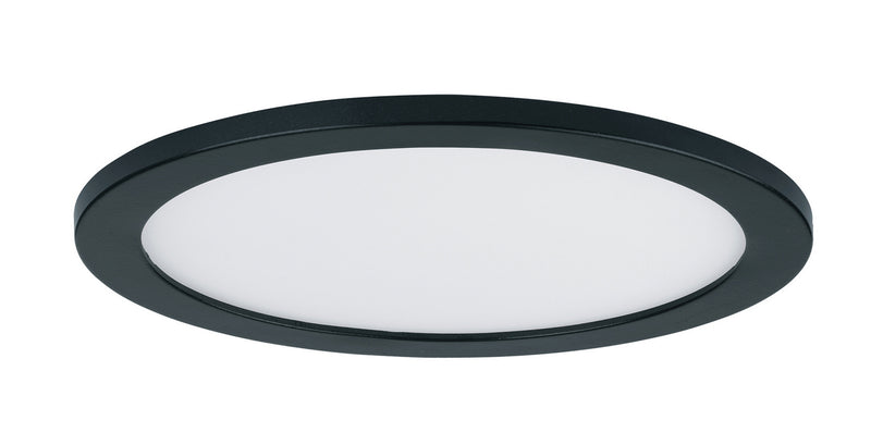 Maxim 58736WTBK Wafer LED Flush Mount, Black Main Image.jpg