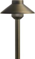 Kichler 15821CBR27 Cbr LED Integrated LED Path Light, Centennial Brass Alternate Image.jpg