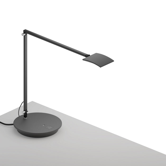 Koncept AR2001-MBK-PWD Mosso LED Desk Lamp, Metallic Black Main Image.jpg