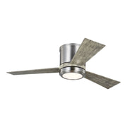 Generation Lighting 3CLYR42BSLGD-V1 Clarity 42"Ceiling Fan, Brushed Steel Main Image.jpg