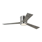 Generation Lighting 3CLYR52BSLGD-V1 Clarity 52"Ceiling Fan, Brushed Steel Main Image.jpg