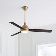 Visual Comfort Fan 3HCKR60HABD Hicks 60 Ceiling Fan, Hand Rubbed Antique Brass Alternate Image 2.jpg