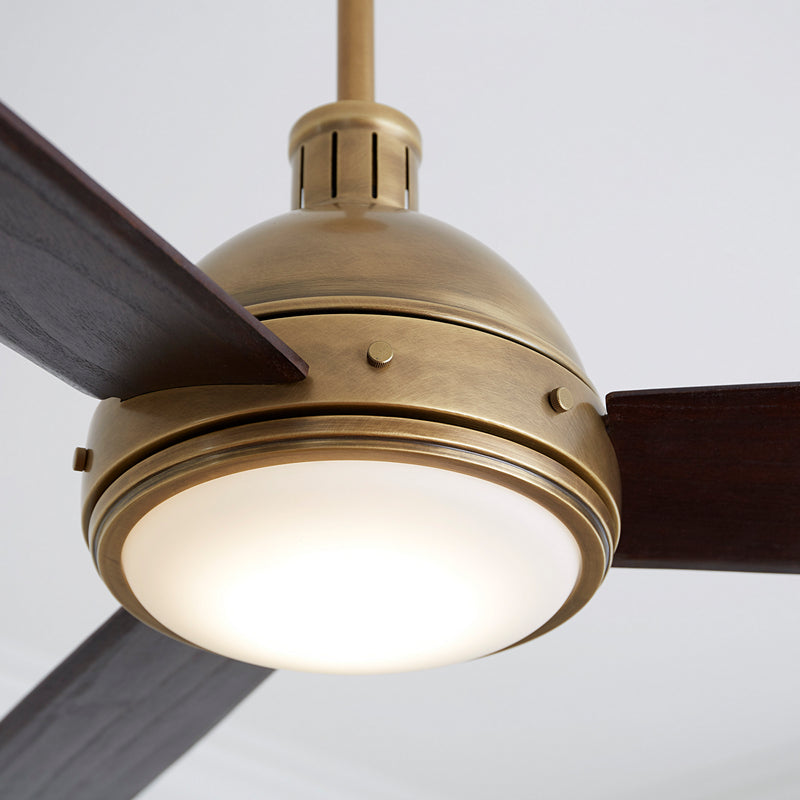 Visual Comfort Fan 3HCKR60HABD Hicks 60 Ceiling Fan, Hand Rubbed Antique Brass Alternate Image 3.jpg