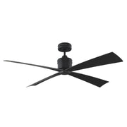 Visual Comfort Fan 4LNCR56MBK Launceton 56 Ceiling Fan, Midnight Black Main Image.jpg