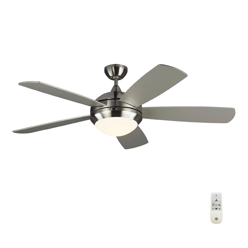 Generation Lighting 5DISM52BSD Discus 52"Ceiling Fan, Brushed Steel Alternate Image 2.jpg