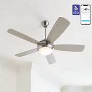 Generation Lighting 5DISM52BSD Discus 52"Ceiling Fan, Brushed Steel Alternate Image 4.jpg