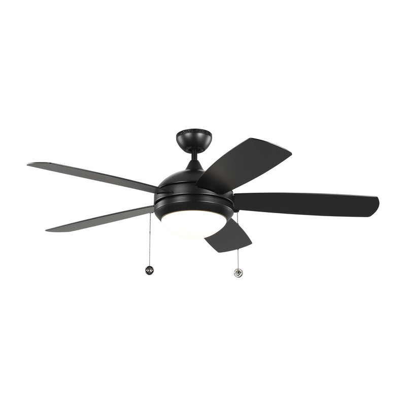 Generation Lighting 5DIW52BKD Discus 52"Ceiling Fan, Matte Black Main Image.jpg