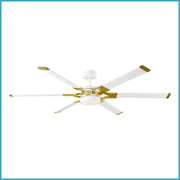 Visual Comfort Fan 6LFR62RZWBBSD Loft 62 Ceiling Fan, Matte White Main Image.jpg
