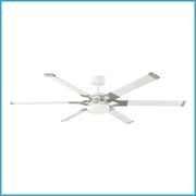 Visual Comfort Fan 6LFR62RZWD Loft 62 Ceiling Fan, Matte White Main Image.jpg