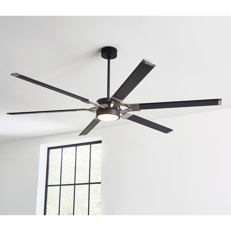 Visual Comfort Fan 6LFR72MBKD Loft 72 Ceiling Fan, Midnight Black Alternate Image 2.jpg