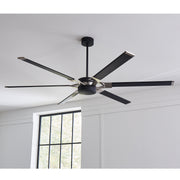 Visual Comfort Fan 6LFR72MBKD Loft 72 Ceiling Fan, Midnight Black Alternate Image 3.jpg