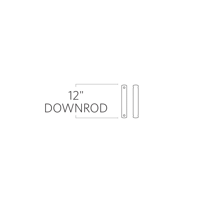 Visual Comfort Fan DR12KOA Universal Downrod, Koa Main Image.jpg