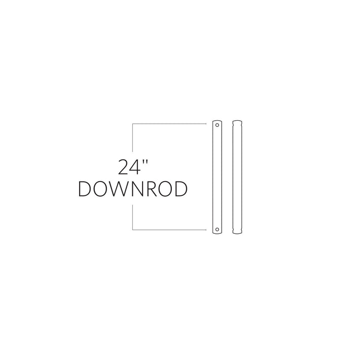 Visual Comfort Fan DR24KOA Universal Downrod, Koa Main Image.jpg