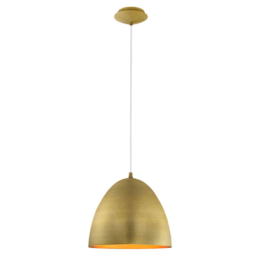 Eglo USA 204674A Correto One Light Pendant Brushed Gold Main Image.jpg
