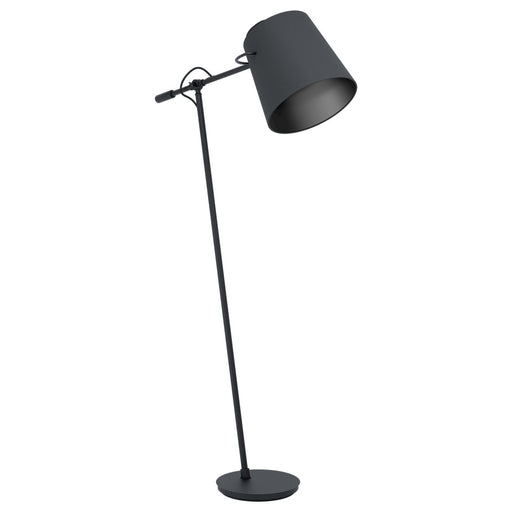 Eglo USA 39867A Granadillos One Light Floor Lamp Black Main Image.jpg