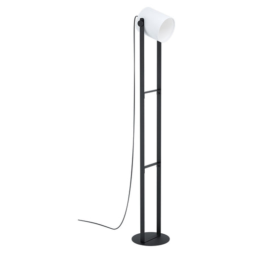 Eglo USA 43429A Burbank One Light Floor Lamp Black Main Image.jpg