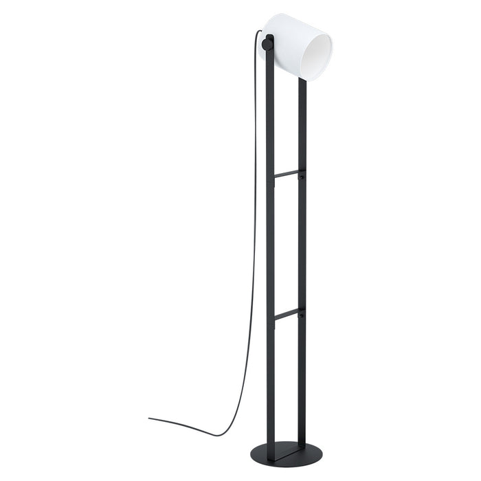 Eglo USA 43429A Burbank One Light Floor Lamp Black Main Image.jpg
