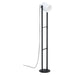 Eglo USA 43429A Burbank One Light Floor Lamp Black Main Image.jpg
