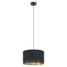 Eglo USA 99273A Esteperra One Light Pendant Black Main Image.jpg