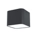 Eglo USA 99283A Grimasola One Light Ceiling Mount Black Main Image.jpg