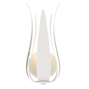 Crystorama 511-MT Broche One Light Wall Sconce Matte White Alternate Image 4.jpg