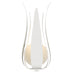 Crystorama 511-MT Broche One Light Wall Sconce Matte White Alternate Image 4.jpg