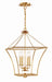 Crystorama 516-GA Broche Four Light Mini Chandelier Antique Gold Main Image.jpg