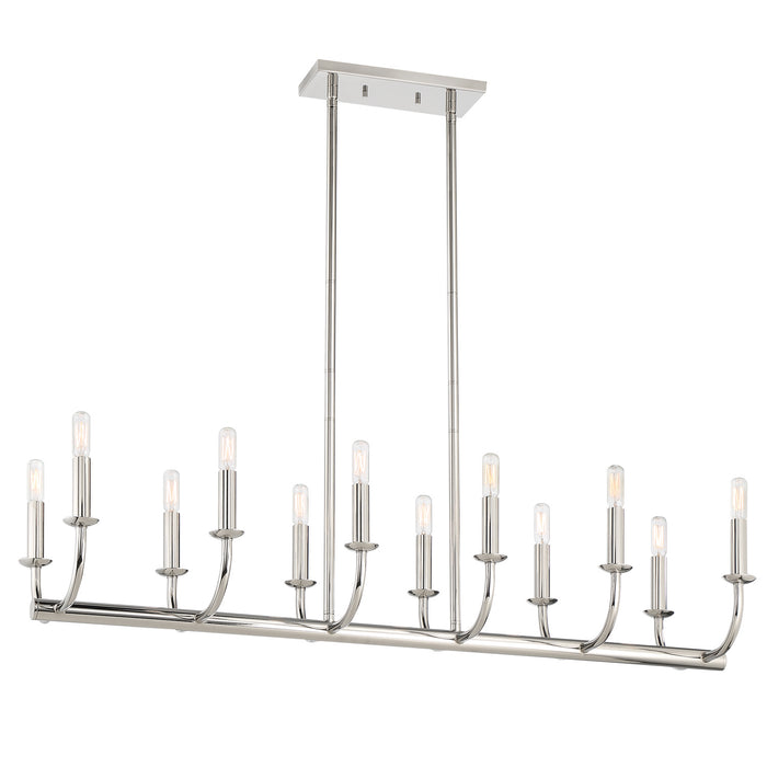 Crystorama BAI-A2112-PN Bailey 12 Light Chandelier Polished Nickel Main Image.jpg