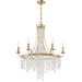 Crystorama GAB-B7306-GA Gabrielle Six Light Chandelier Antique Gold Main Image.jpg