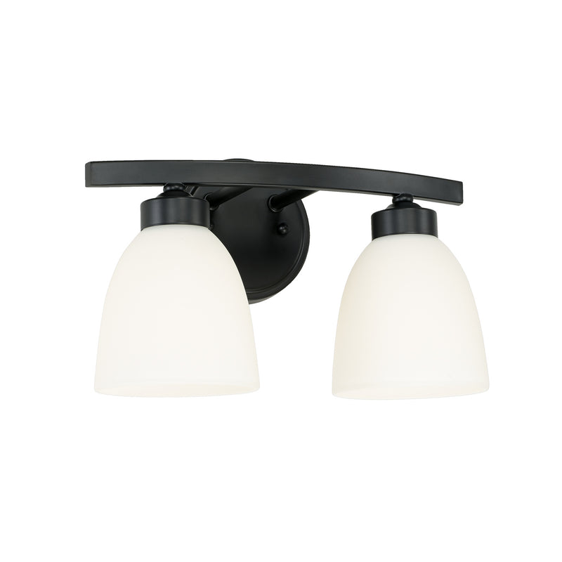 Capital Lighting 114321MB-333 Jameson Two Light Vanity, Matte Black Main Image.jpg