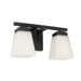 Capital Lighting 114421MB-334 Baxley Two Light Vanity, Matte Black Main Image.jpg