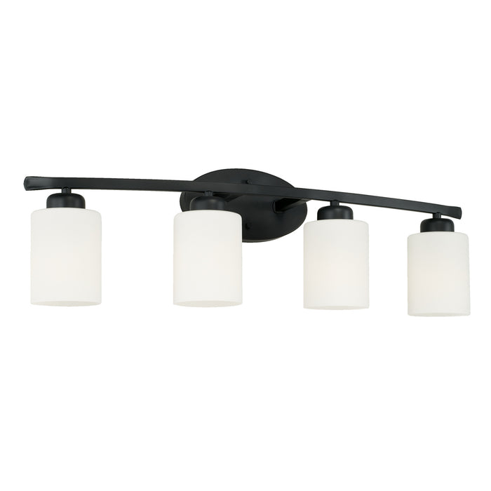 Capital Lighting 115241MB-338 Dixon Four Light Vanity, Matte Black Main Image.jpg