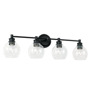 Capital Lighting 121141MB-426 Mid Century Four Light Vanity, Matte Black Main Image.jpg