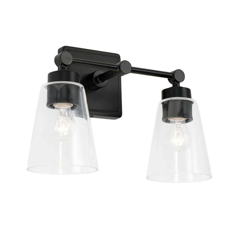Capital Lighting 121821MB-432 Rory Two Light Vanity, Matte Black Main Image.jpg