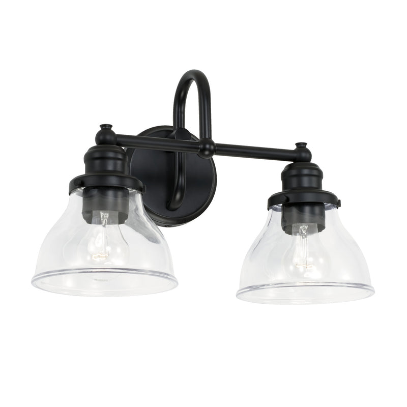 Capital Lighting 8302MB-461 Baxter Two Light Vanity, Matte Black Main Image.jpg