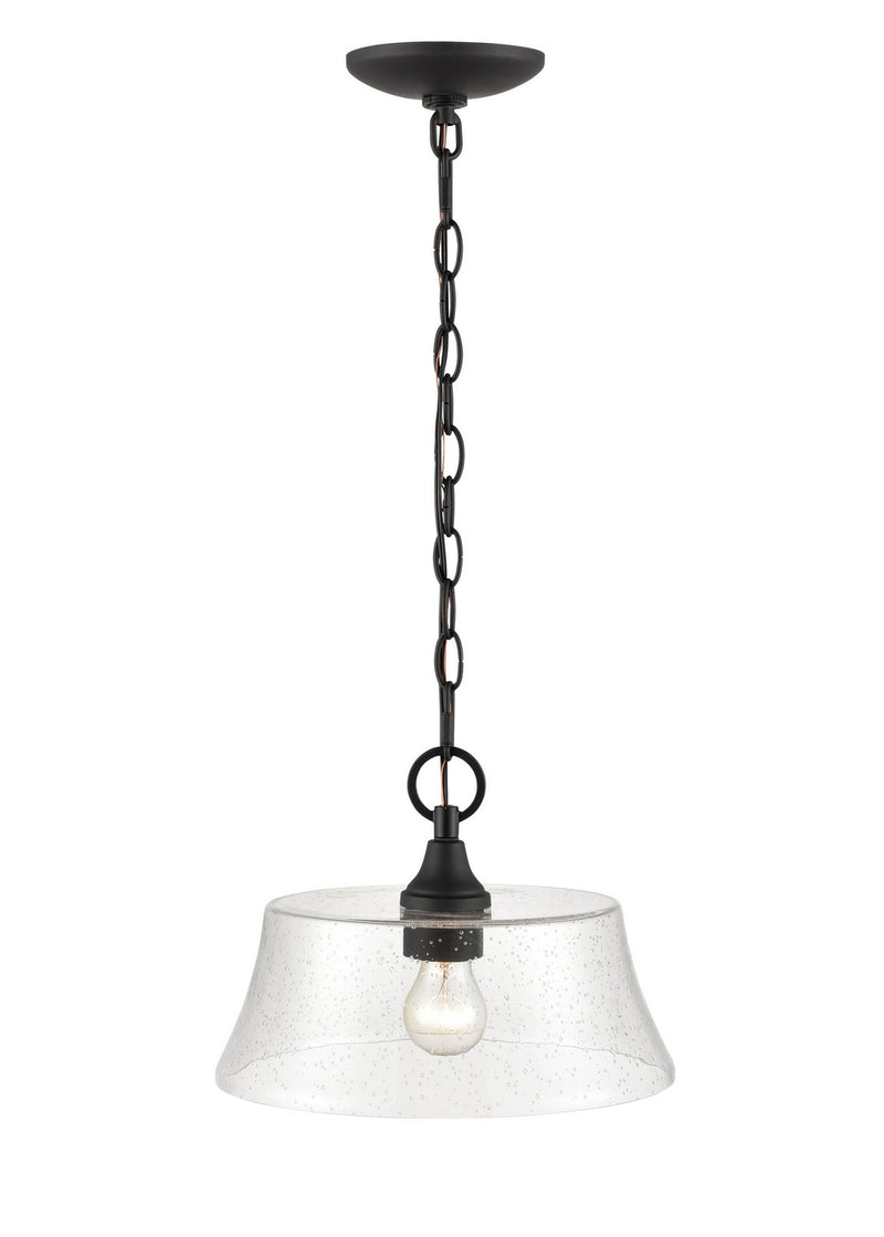 Millennium 2111-MB Caily One Light Pendant, Matte Black Main Image.jpg