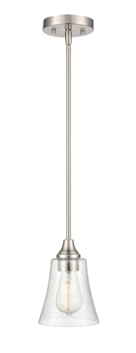 Millennium 2121-BN Caily One Light Pendant, Brushed Nickel Main Image.jpg