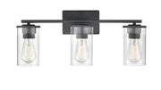 Millennium 2703-MB Verlana Three Light Vanity, Matte Black Main Image.jpg