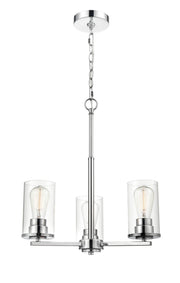 Millennium 2713-CH Verlana Three Light Chandelier, Chrome Main Image.jpg