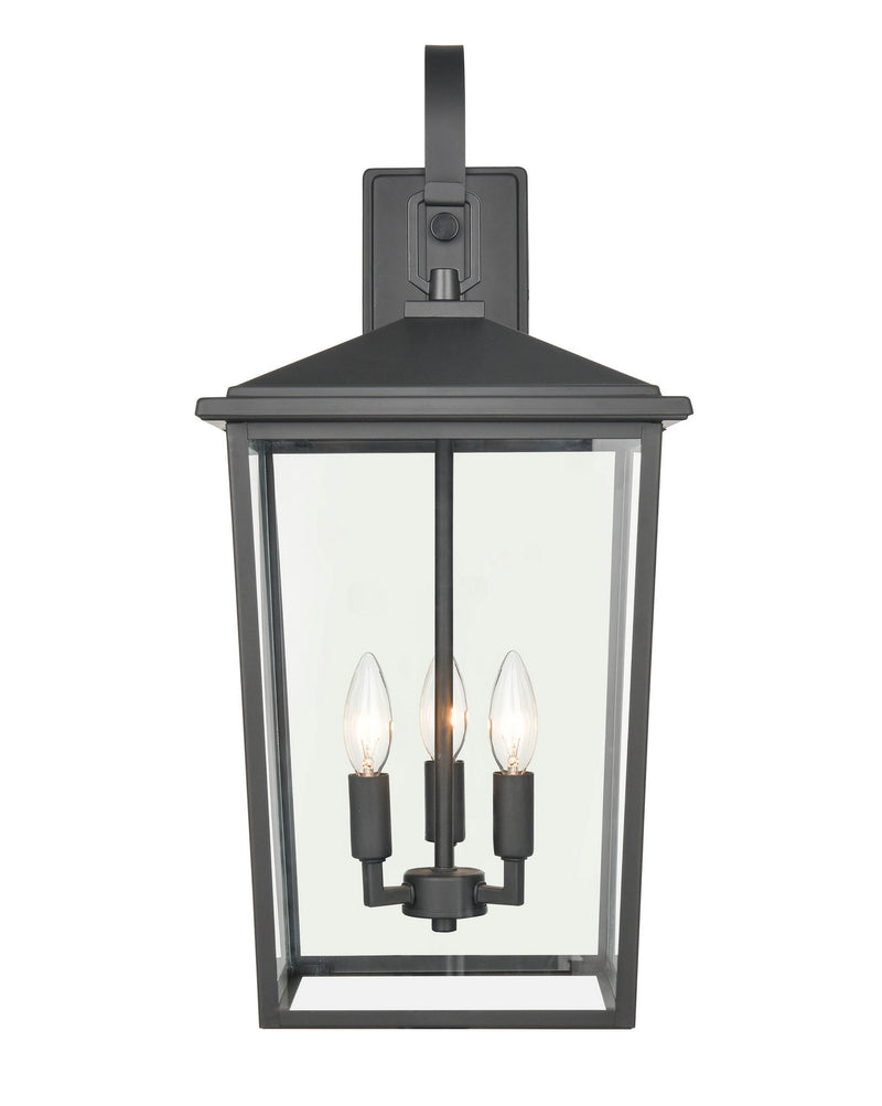 Millennium 2974-PBK Fetterton Three Light Outdoor Hanging Lantern, Powder Coat Black Main Image.jpg