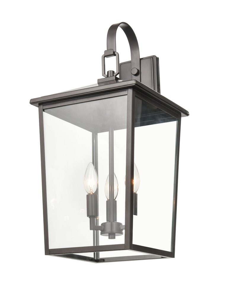 Millennium 2974-PBZ Fetterton Three Light Outdoor Hanging Lantern, Powder Coat Bronze Main Image.jpg