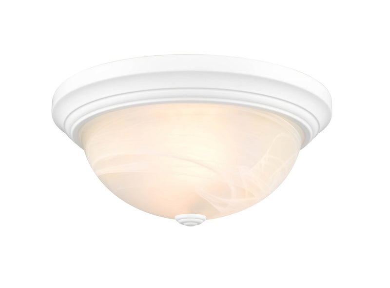 Millennium 4603-WH Two Light Flushmount, White Main Image.jpg