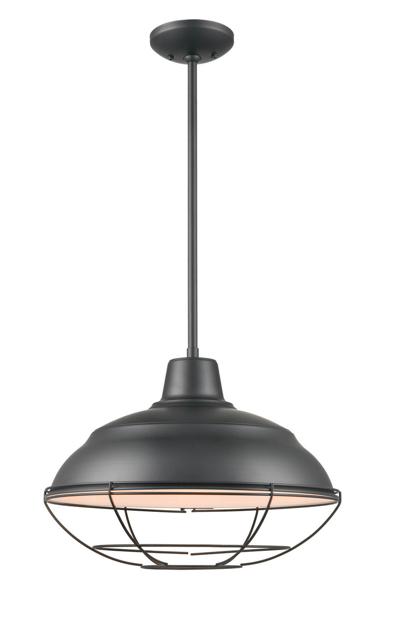 Millennium 5311-MB One Light Mini Pendant, Matte Black Main Image.jpg