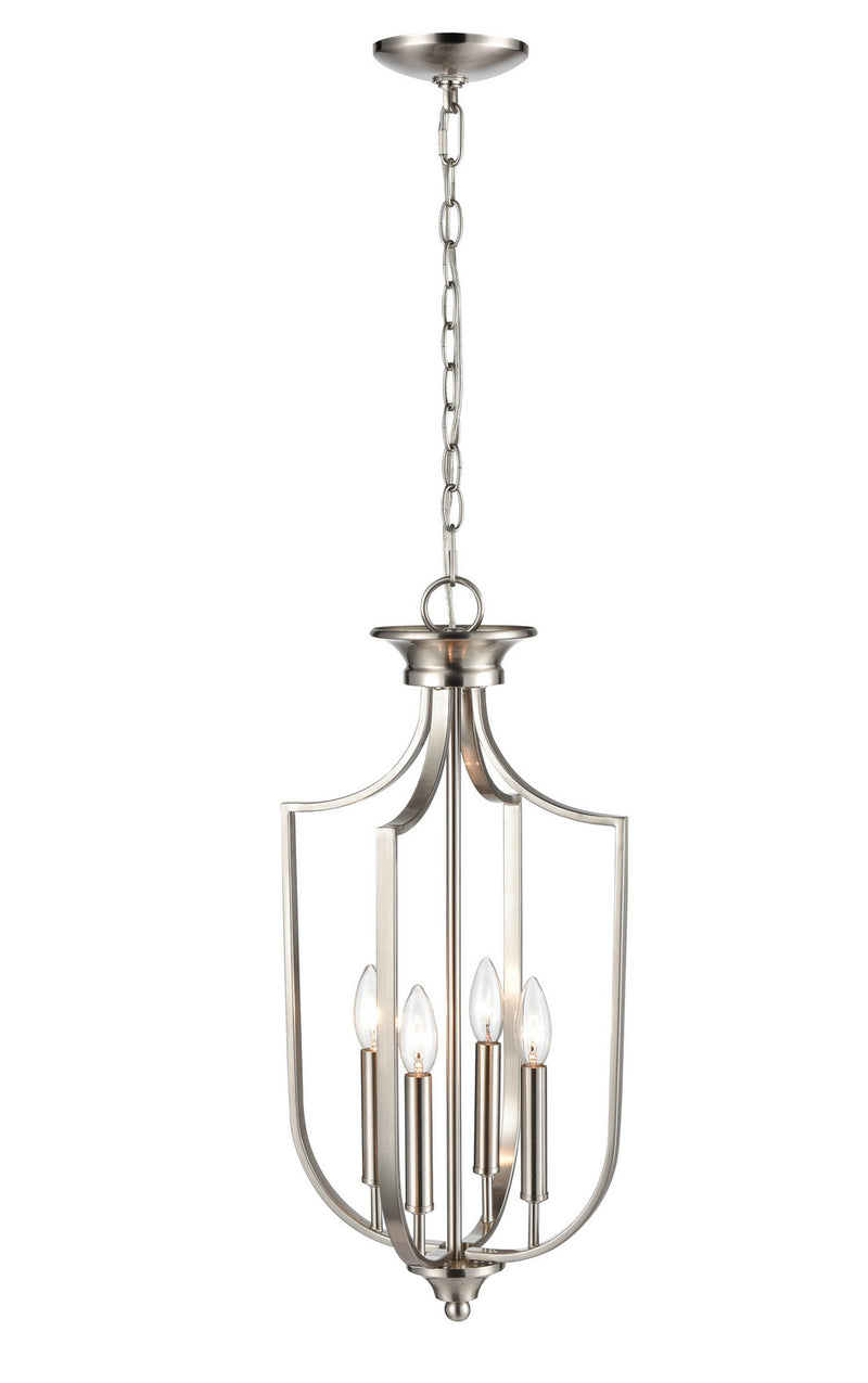Millennium 9835-BN Four Light Pendant, Brushed Nickel Main Image.jpg