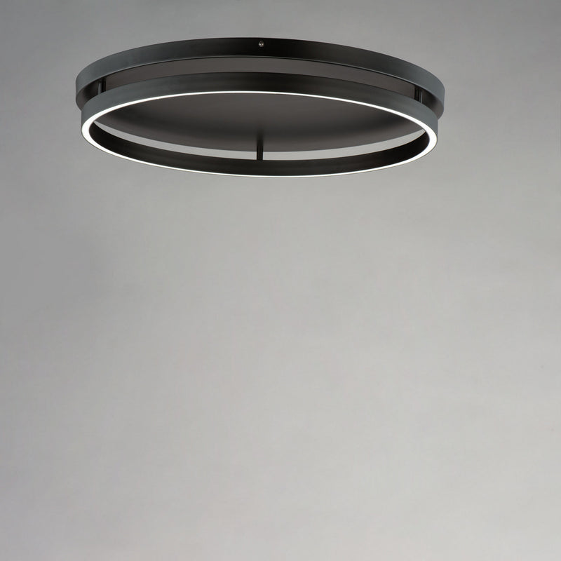 ET2 E22720-BK Groove WiZ LED Flush Mount, Black Main Image.jpg