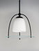 ET2 E23336-92BK Focal Point LED Pendant, Black Main Image.jpg