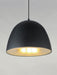 ET2 E24914-BKSBR Fungo LED Pendant, Black / Satin Brass Main Image.jpg