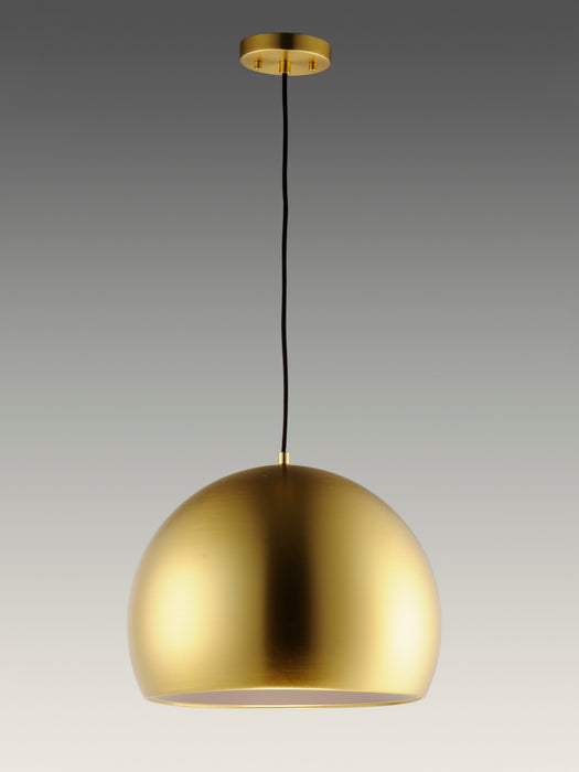 ET2 E24924-SBRCOF Palla LED Pendant, Satin Brass / Coffee Main Image.jpg