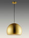 ET2 E24926-SBRCOF Palla LED Pendant, Satin Brass / Coffee Main Image.jpg