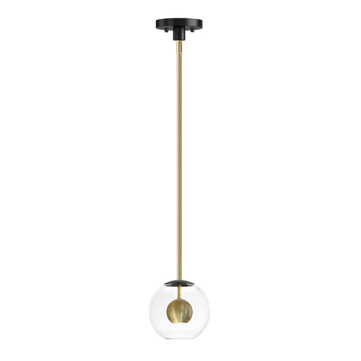 ET2 E25152-BKNAB Nucleus LED Pendant, Black / Natural Aged Brass Main Image.jpg